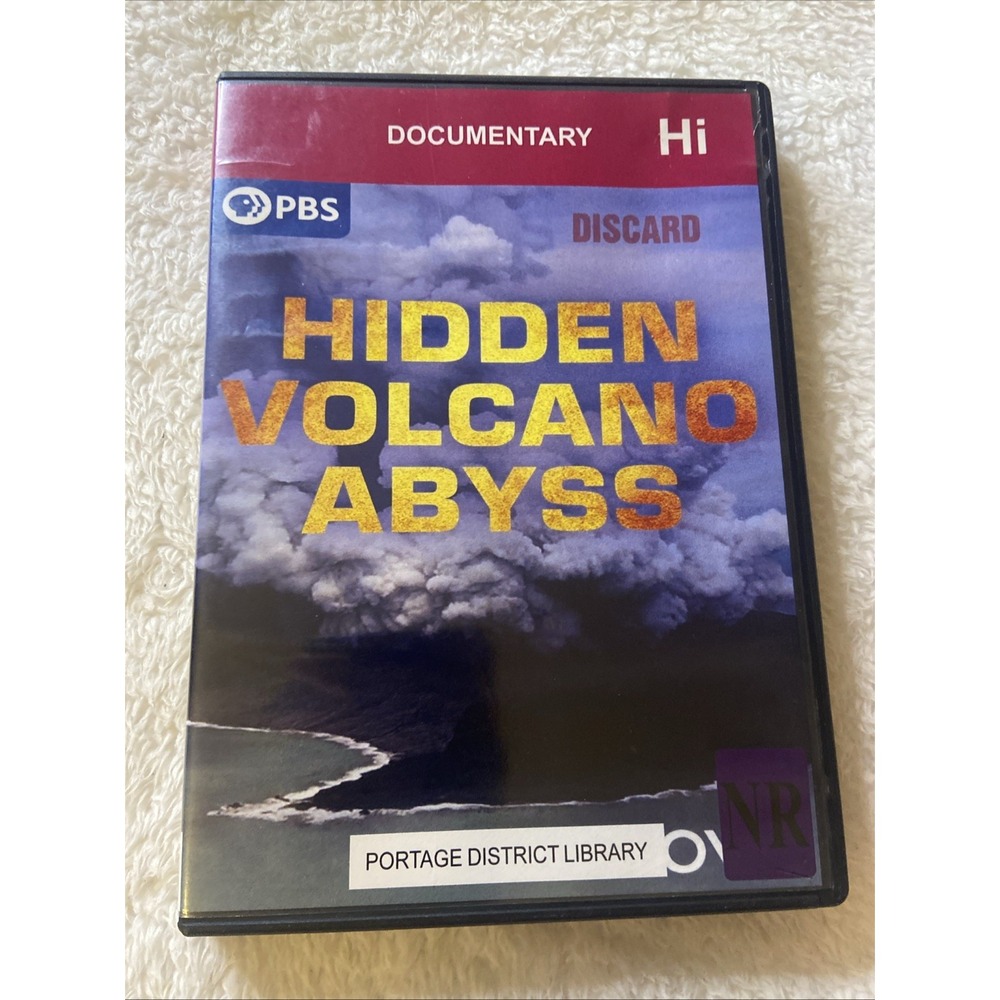 NOVA Hidden Volcano‎ Abyss Dvd 2023 PBS